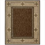 Vallencierre Brown Contemporary Rug Size: 8' Octagon