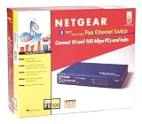 Netgear Fs308 10/100 8Pt Ds Swch with INT P/S & Uplink Button