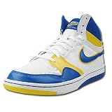 NIKE ナイキ COURT FORCE HI BASIC スニーカー《ユニセックス:ホワイト/ブルー》 コートフォース ハイカット 314362-146