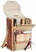 Picnic Time Corsica Insulated Wine Basket with Wine/Cheese Accessories