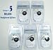 #1 - Belkin F8V234-WHT-APL iPod/iPhone Headphone Splitter 5 Pack