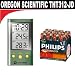 Oregon Scientific THT312-JD John Deere Digital Clock with Indoor/Outdoor Thermometer ...