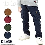 (ディラッシュ) DILASHスキニーカーゴパンツ/秋 ベビー キッズ 男の子 130 ネイビー