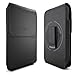 CellBee Leather Pouch Carrying Case with Belt Clip and Stylus Touch Pen for Samsung Galaxy S4/S3/S2 - Vertical Black