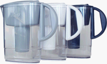 Pearl Co Wasserfilter blau 2,3 ltr. mit 1 Kartusche