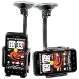 HTC DROID Incredible 2 Verizon Adjustable Car Windshield Dash Mount Cradle Holder Kit