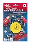 Mylec Cold Weather Liquid Filled G-Force Hockey Balls, Yellow (Pack of 3)