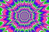 Blacklight Creeper Blacklight Poster Print, 36x24
