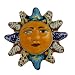 Talavera Sun Face with Rays Wall Decor, Large - Assorted Colors