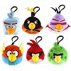 Angry Birds Space Backpack Plush Clip Set Of 6