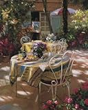 Benjamin - Morning Light Cafe, Size: 16 x 20 Canvas Finish