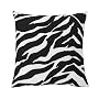 Zebra Square Pillow - 18"