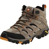 Merrell Men's Moab Ventilator Mid Hiking Boots - Walnut 8.5 D(M) US