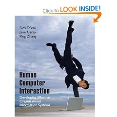 Human-Computer Interaction: Developing Effective Organizational Information Systems