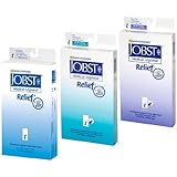 Jobst Relief Knee High 30-40mmHg Closed Toe, S, Black