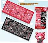 Gloomy Bear Pink and Black Face Towel SetIMAGE