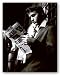 All Products : Anon Elvis Reading the Sunday Mirror 18x24 Poster Print