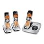 Uniden DECT 6.0 Digital Cordless Phone with Caller ID and Two Extra Handsets (DECT1560-3)