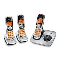 Uniden DECT 6.0 Digital Cordless Phone with Caller ID and Two Extra Handsets (DECT1560-3)