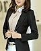 Aro Lora Women's Long Sleeve Slim Fitted Casual Work Plain Suit Jacket Blazer