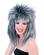 Silver Glitter Wig - Adult Std.