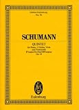 Piano Quintet E flat major op. 44 - piano, 2 violins, viola and cello - study score - (ETP 78)