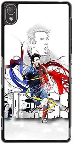 Fashion Design Sony Xperia Z3 Case Football Player Design Lionel Messi Photos Phone Cover Shell For Boys Slim Thin Plastic Nice Design Case