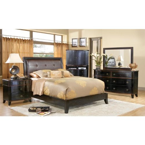 Bedroom Sets Furniture Cindy Crawford Home Evanston 5 Pc King Bedroom