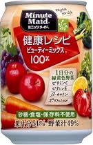 (お徳用ボックス) ミニッツメイド ヤサイトカジツノケンコウレシピ 280g缶&times;24本