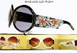 ED HARDY VINTAGE TATTOO SUNGLASSES EHS 002 KOI FISH CLOUD FRAME BROWN GRADIENT LENSES