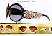 ED HARDY VINTAGE TATTOO SUNGLASSES EHS 002 KOI FISH CLOUD FRAME BROWN GRADIENT LENSES