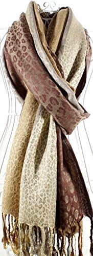 Soft Brown Tones Safari Theme Shawl