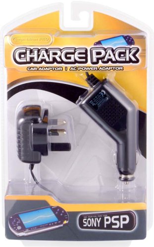 Childrens Toyshop  Video Games : powerplay Replacement AC Adapter plus Car Charger (PSP)