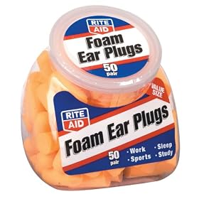 Rite Aid Foam Ear Plugs