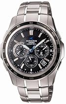 CASIO (カシオ) 腕時計 OCEANUS オシアナス Manta マンタ タフソーラー 電波時計 TOUGH MVT MULTIBAND6 OCW-S1200-1AJF メンズ