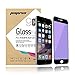 Pajuva iPhone 6S Screen Protector Tempered Glass Full Cover HD Anti Blue Light Protect Eyesight 4.7 inch (Anti Blue Light - Black)