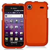 SAMSUNG GALAXY S 4G T959V ORANGE RUBBERIZED CASE