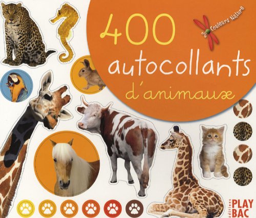 400 Autocollants d'animaux