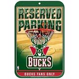 NBA Milwaukee Bucks 11-by-17 inch Locker Room Sign