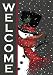 Snowman Welcome Garden Flag