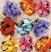 Hula Girl Flower Lei Hair clip (12 pack)