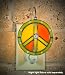 Tools & Hardware : Switchables Stained Glass Peace Sign Nightlight Cover