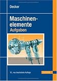Produkt-Bild: Maschinenelemente - Aufgaben