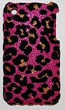 Hard Leopard Spots Case for Apple iPhone 3G / 3GS - Hot Pink