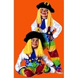 Colorful Clown Yarn Baby Costume