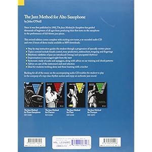 The Jazz Method for Alto Saxophone (Book & CD)