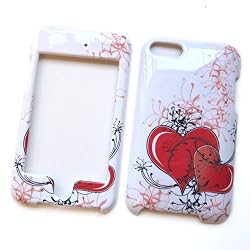 Apple iPod Touch 2nd & 3rd Generation Snap-On Hard Case Protector "Artsy Hearts" Design