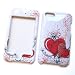 Apple iPod Touch 2nd & 3rd Generation Snap-On Hard Case Protector "Artsy Hearts" Design