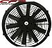 All Products : 12" High Performance Electric Radiator Cooling Fan - Flat Blade