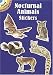 Search : Nocturnal Animals Stickers (Dover Little Activity Books)